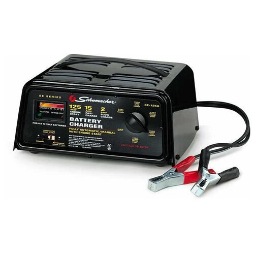 Automatic or manual battery charger