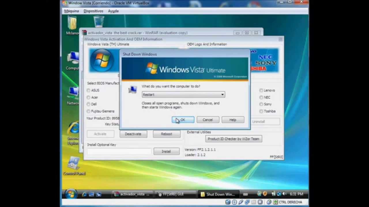 Windows Vista Ultimate Activation Crack